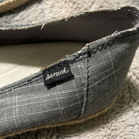 Sanuk Katalina Grey Sidewalk Surfer Shoes, Womens US 9/ EUR 40 - Picture 2 of 6